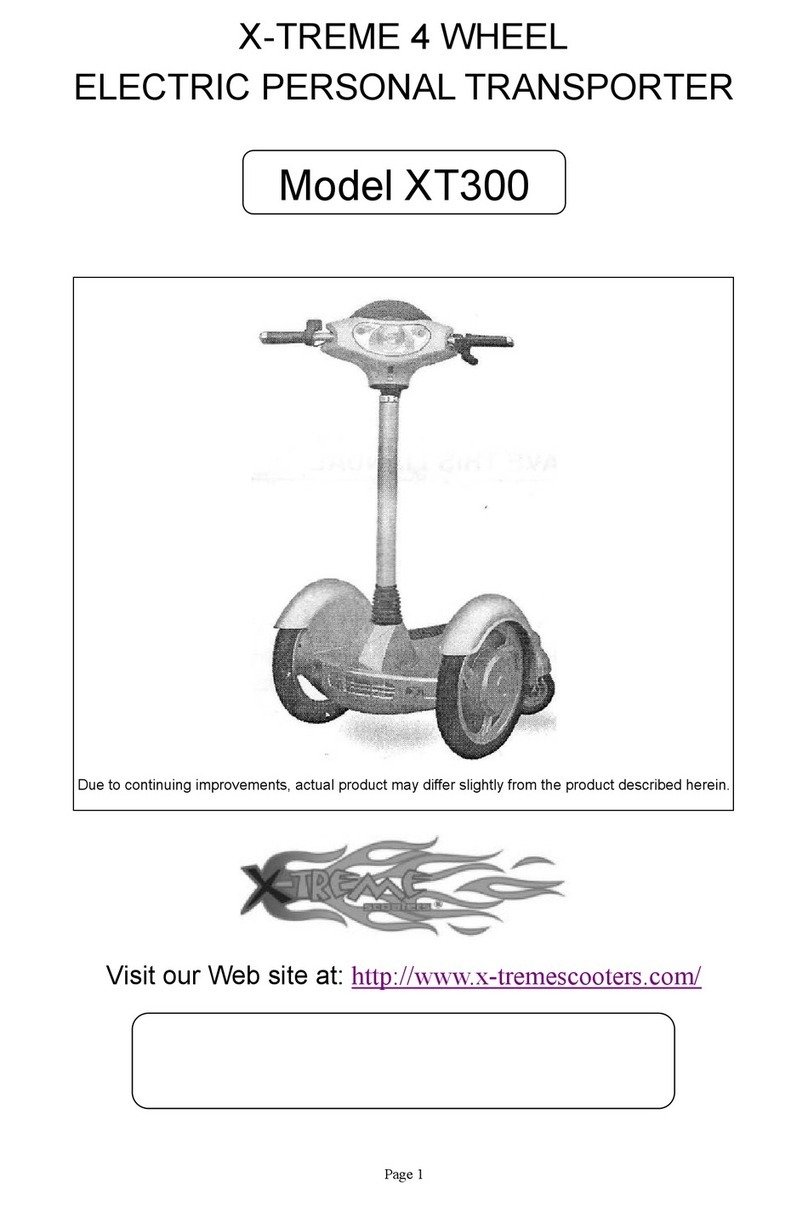 Xtreme XT300 User manual Xtreme XT300 User manual