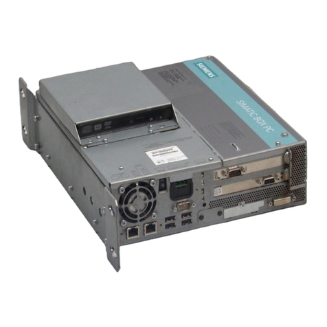 Siemens Simatic box pc 627b User manual