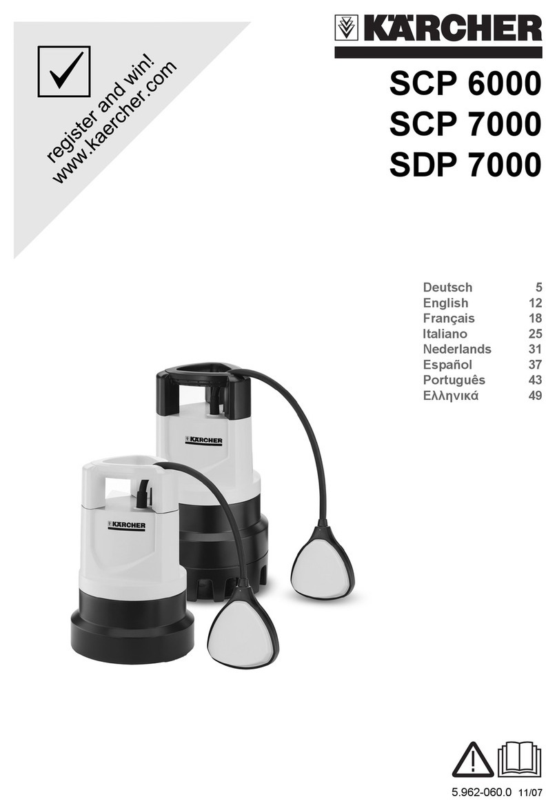 Kärcher SCP 6000 User manual