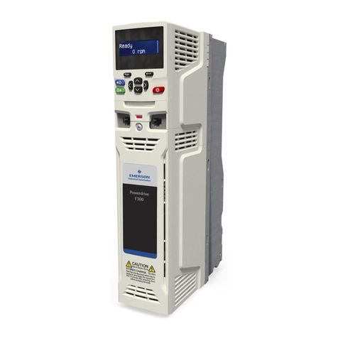 Emerson Powerdrive F300 user guide