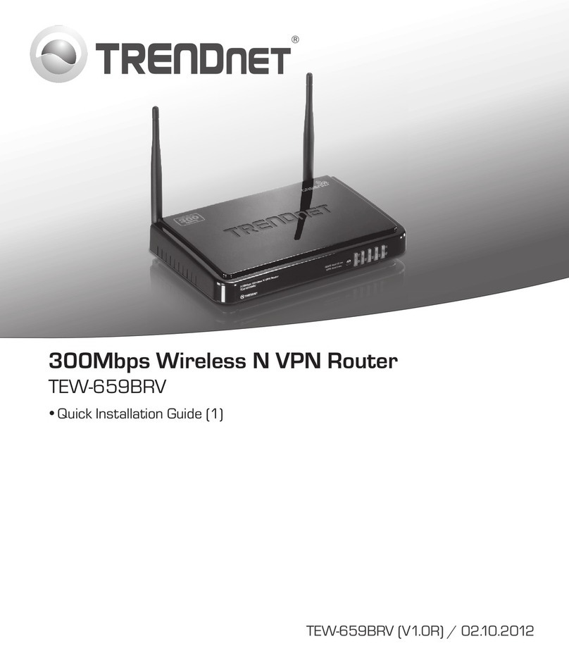 TRENDnet TEW-659BRV User manual