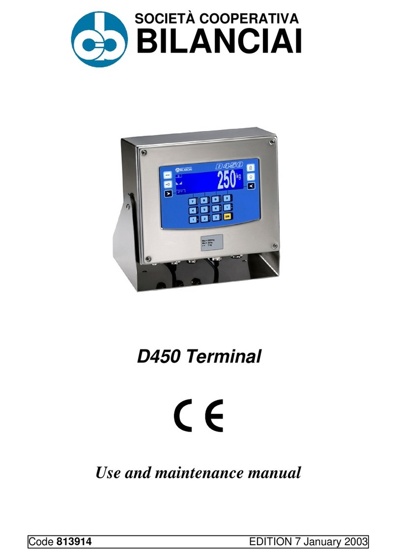 Bilancial D450 User manual