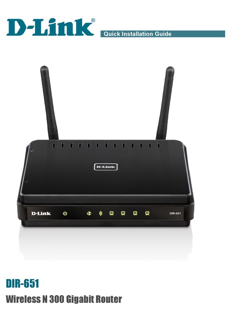 D-Link DIR-651 User manual D-Link DIR-651 User manual