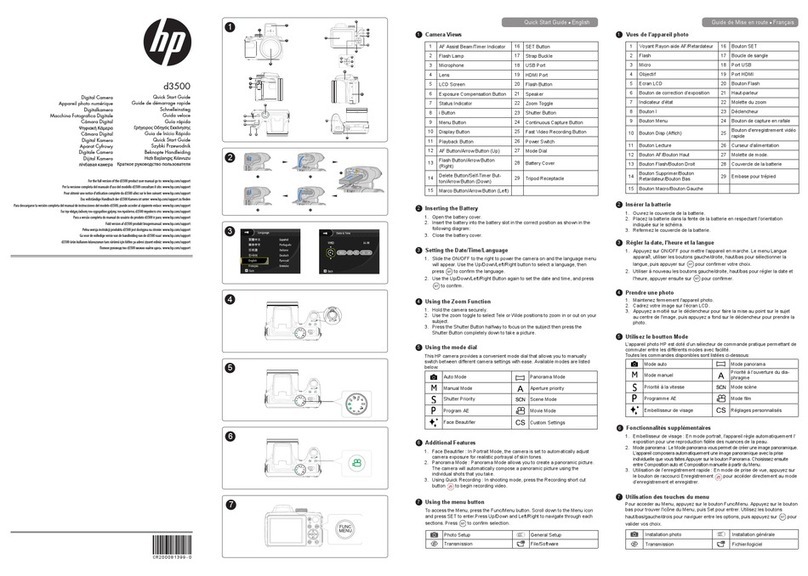 HP d3500 User manual