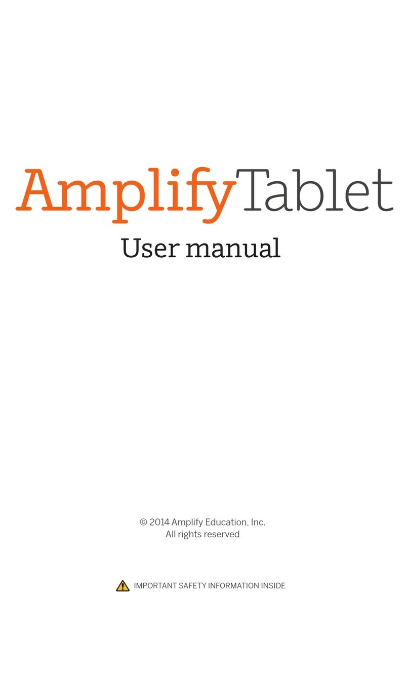 ECS amplify User manual