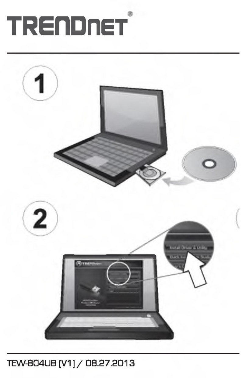 TRENDnet TEW-804UB User manual