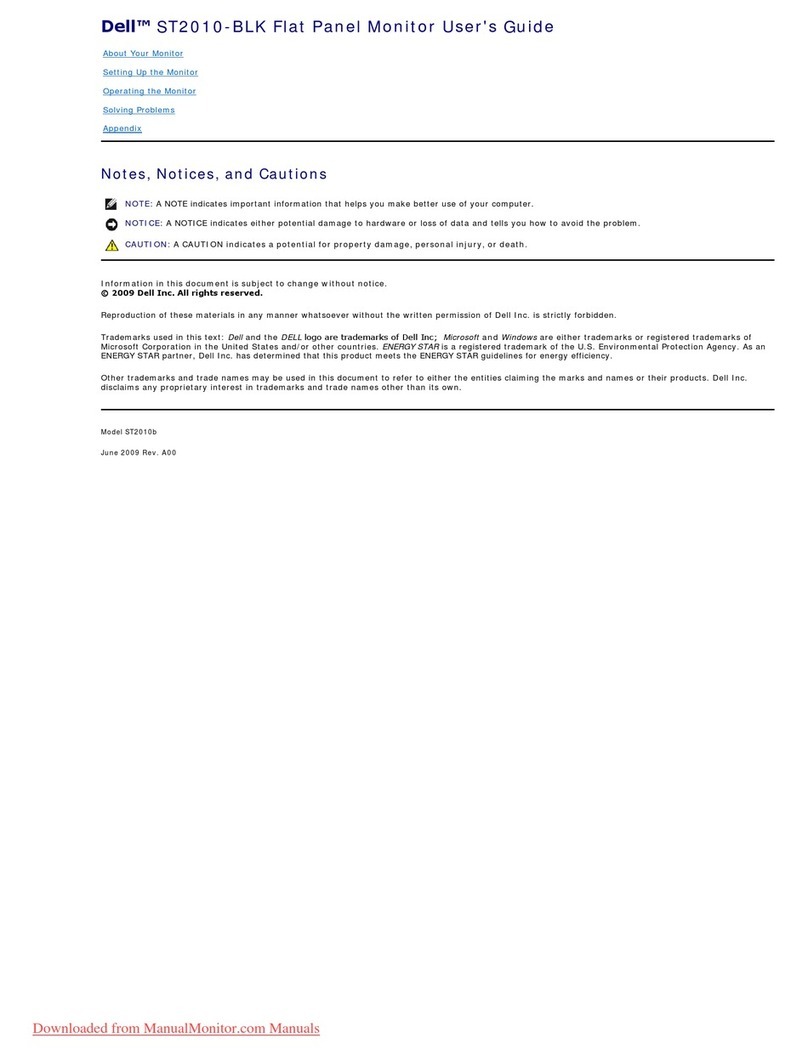 Dell ST2010-BLK User manual
