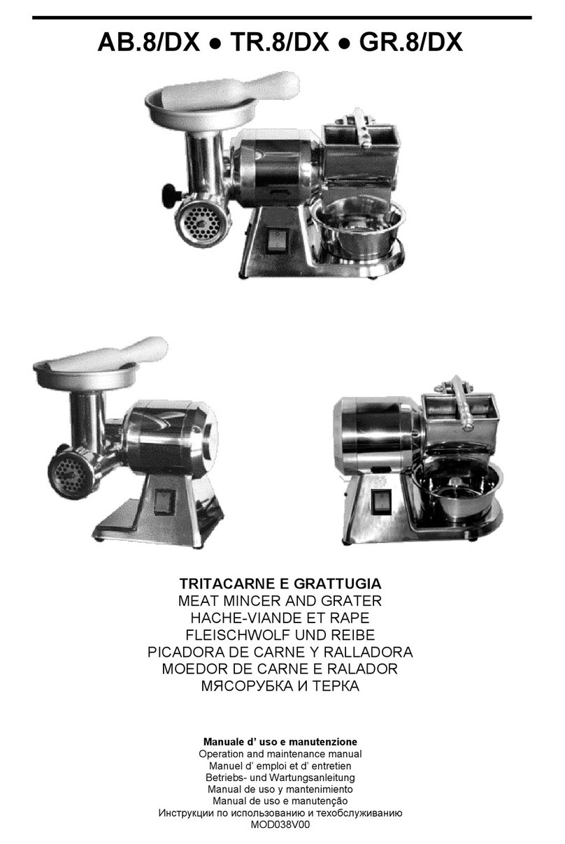 TRAPEZA AB.8/DX User manual