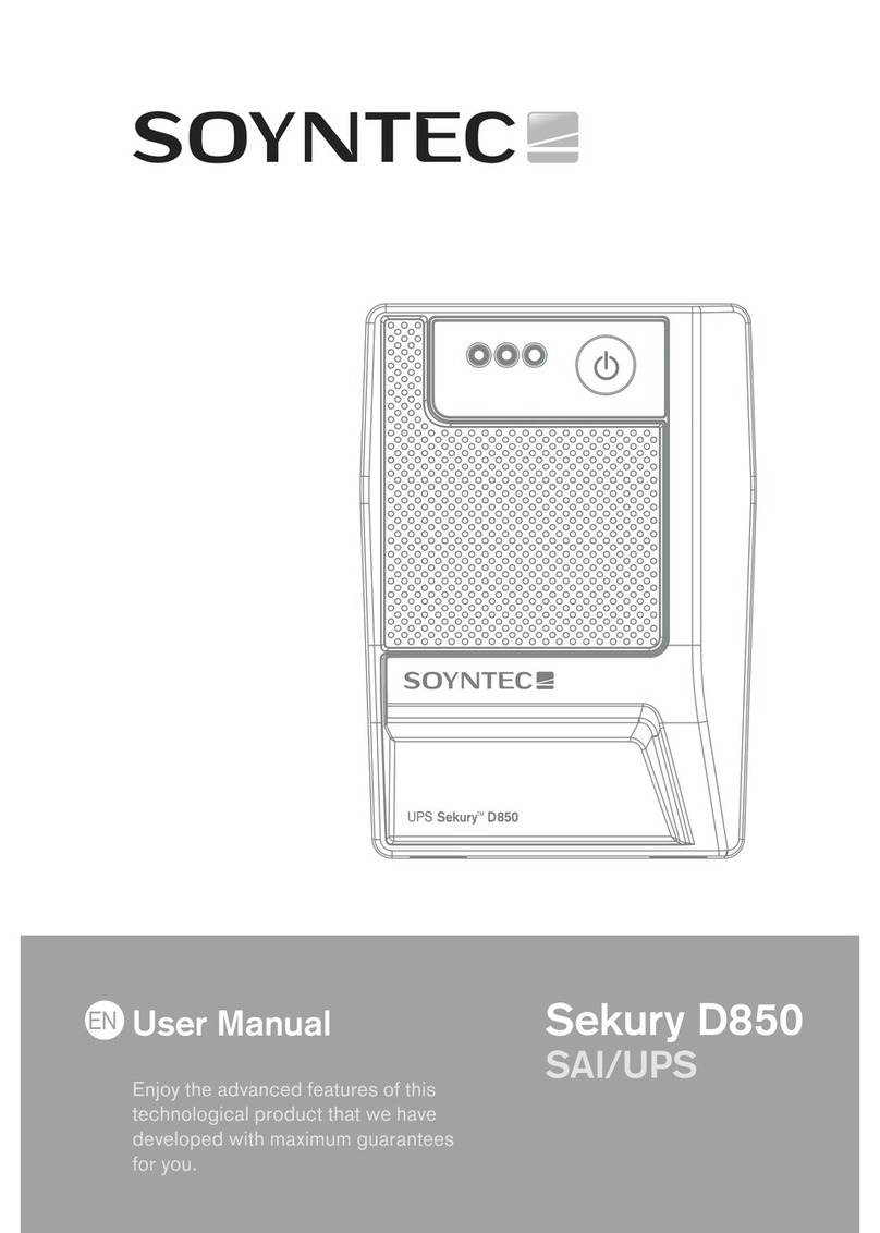 Soyntec SEKURY D850 User manual