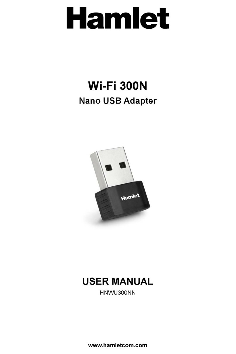 Hamlet HNWU300NN User manual