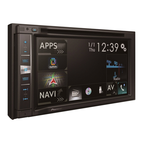 Pioneer AVIC-F70BT User manual Pioneer AVIC-F70BT User manual