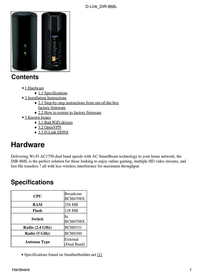 D-Link DIR-868L User manual