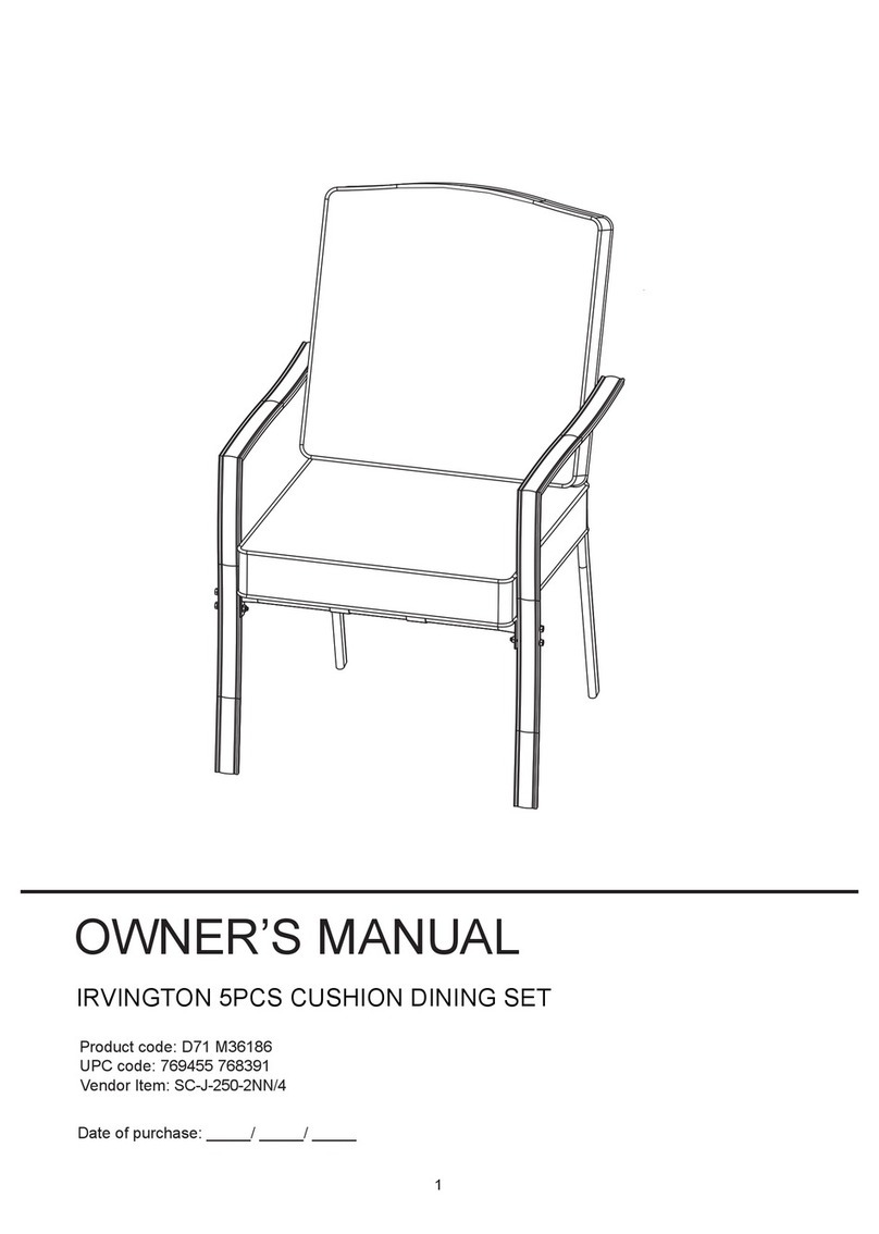 Numark IRVINGTON 5PCS User manual