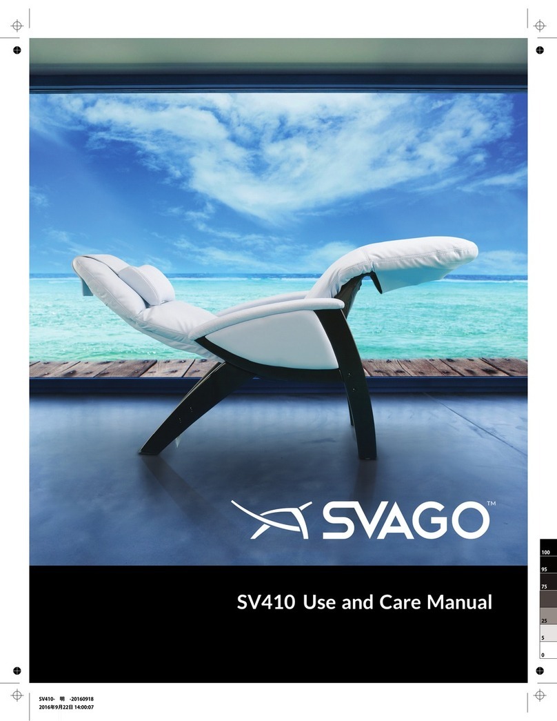 SVAGO SV410 use and care manual