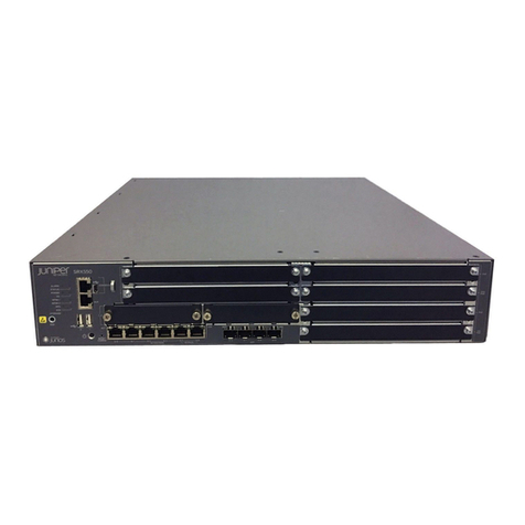 Juniper SRX550 Installation instructions