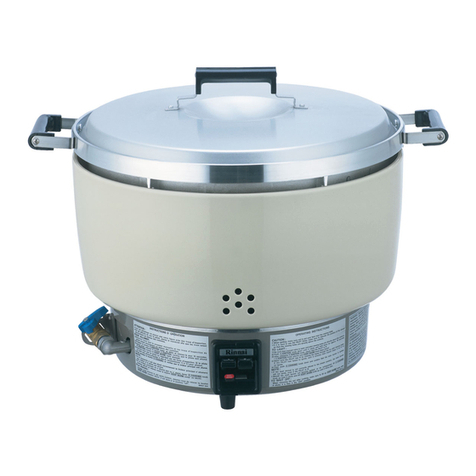 Rinnai RER-55AS Installation and operating instructions