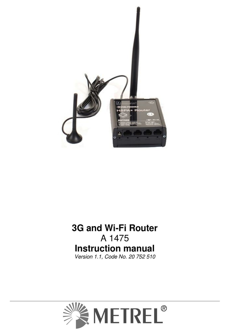 METREL A 1475 instruction manual