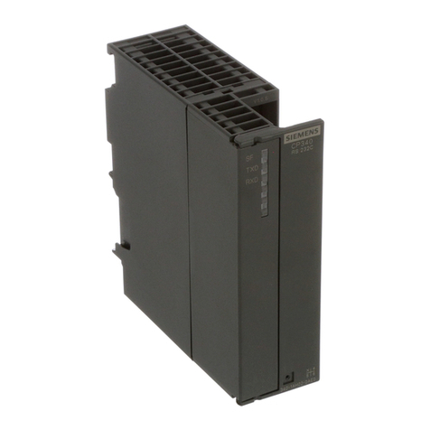 Siemens SIMATIC CP 340 User manual