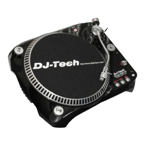 DJ-Tech VIMYL USB 10 operating instructions
