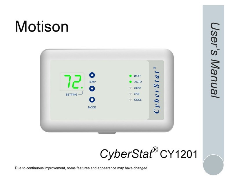 Cyberstat CY1201 user manual