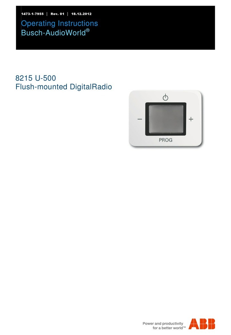ABB 8215 U-500 operating instructions