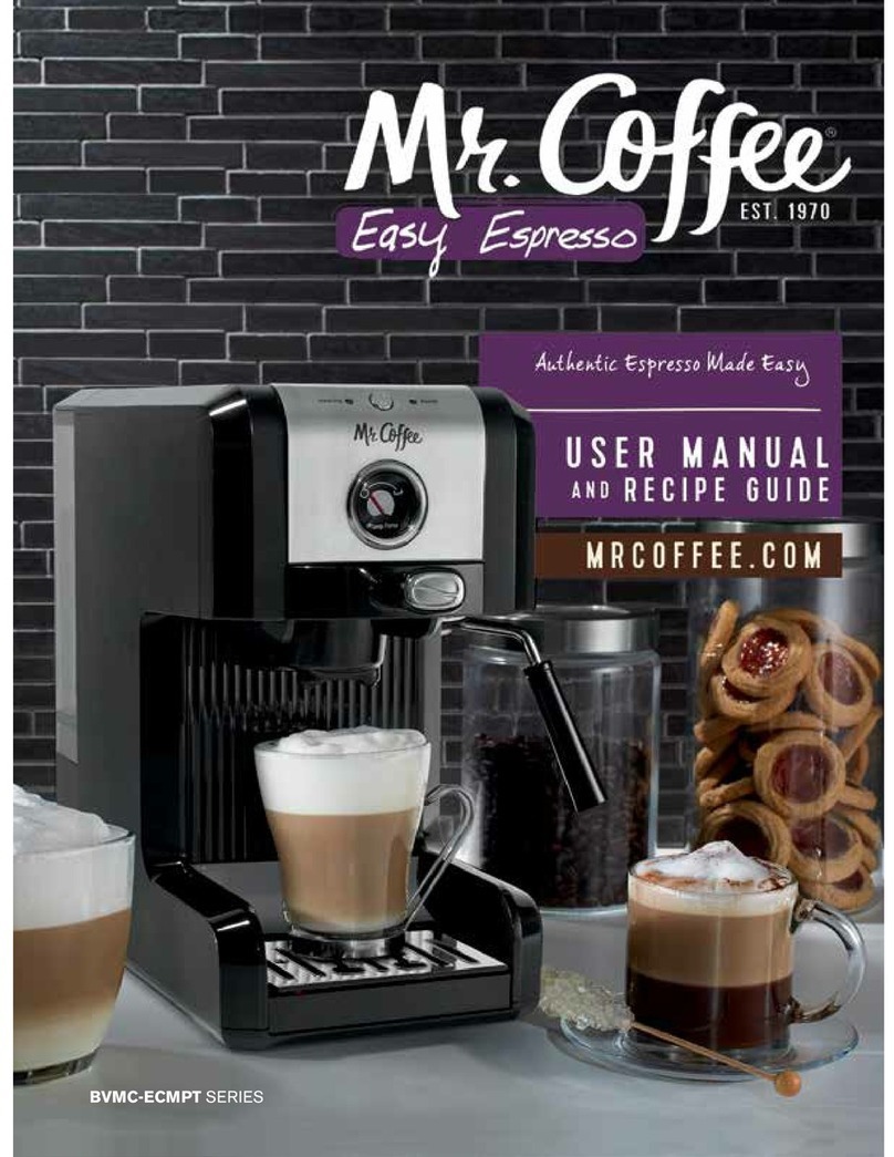 Mr. Coffee ECMPT1000 user manual