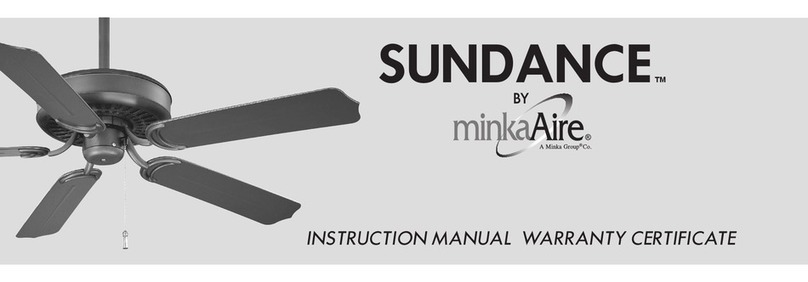 minkaAire sundance instruction manual