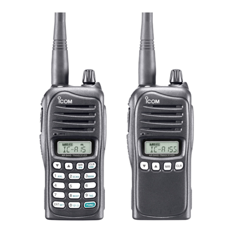 Icom IC-A15 User manual Icom IC-A15 User manual