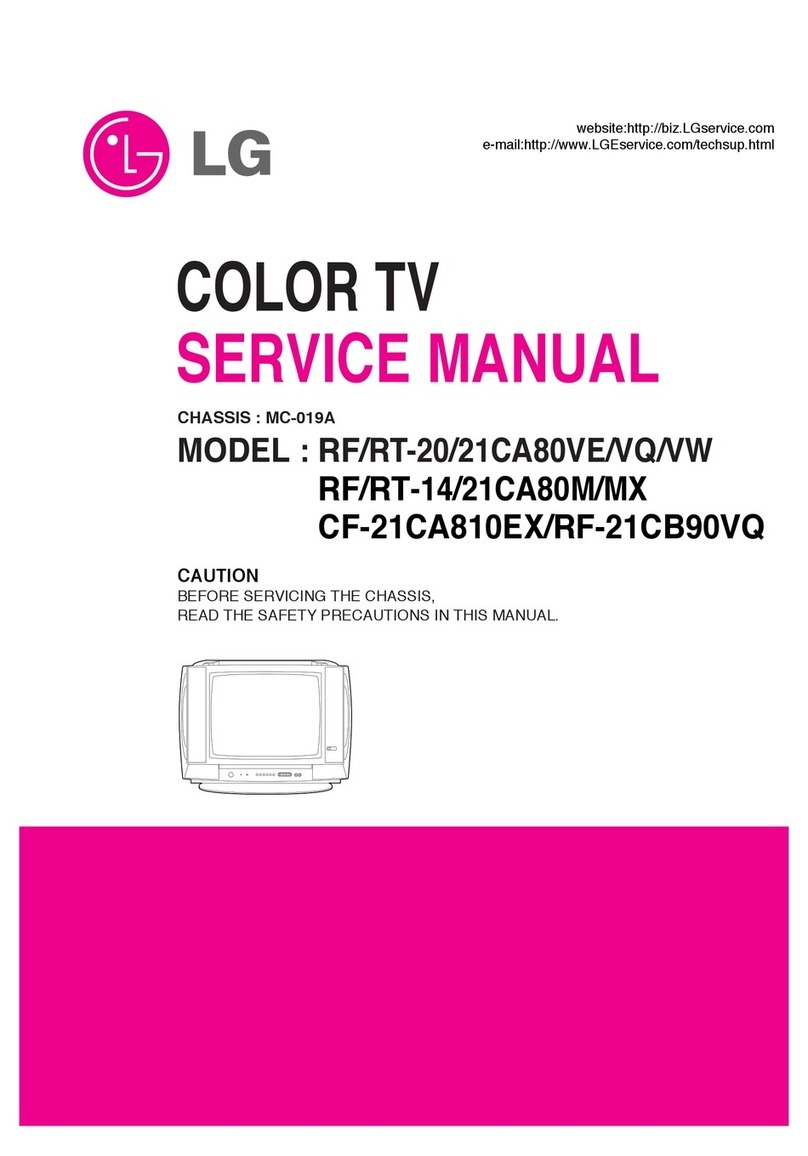 LG RF/RT-20/21CA80VE/VQ/VW Service manual