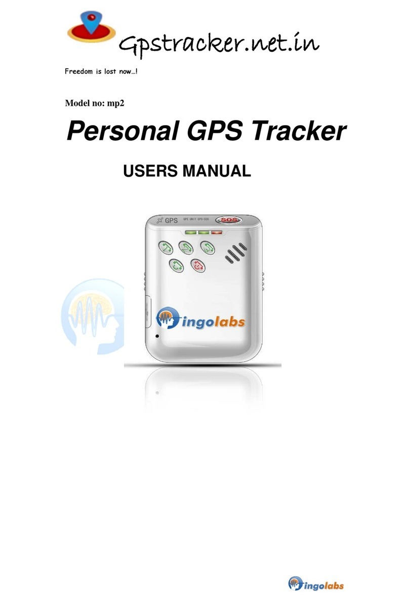 GPS Tracker mp2 User manual