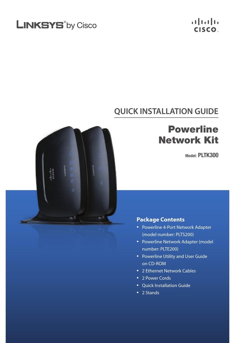 Cisco linksys PLTK300 User manual