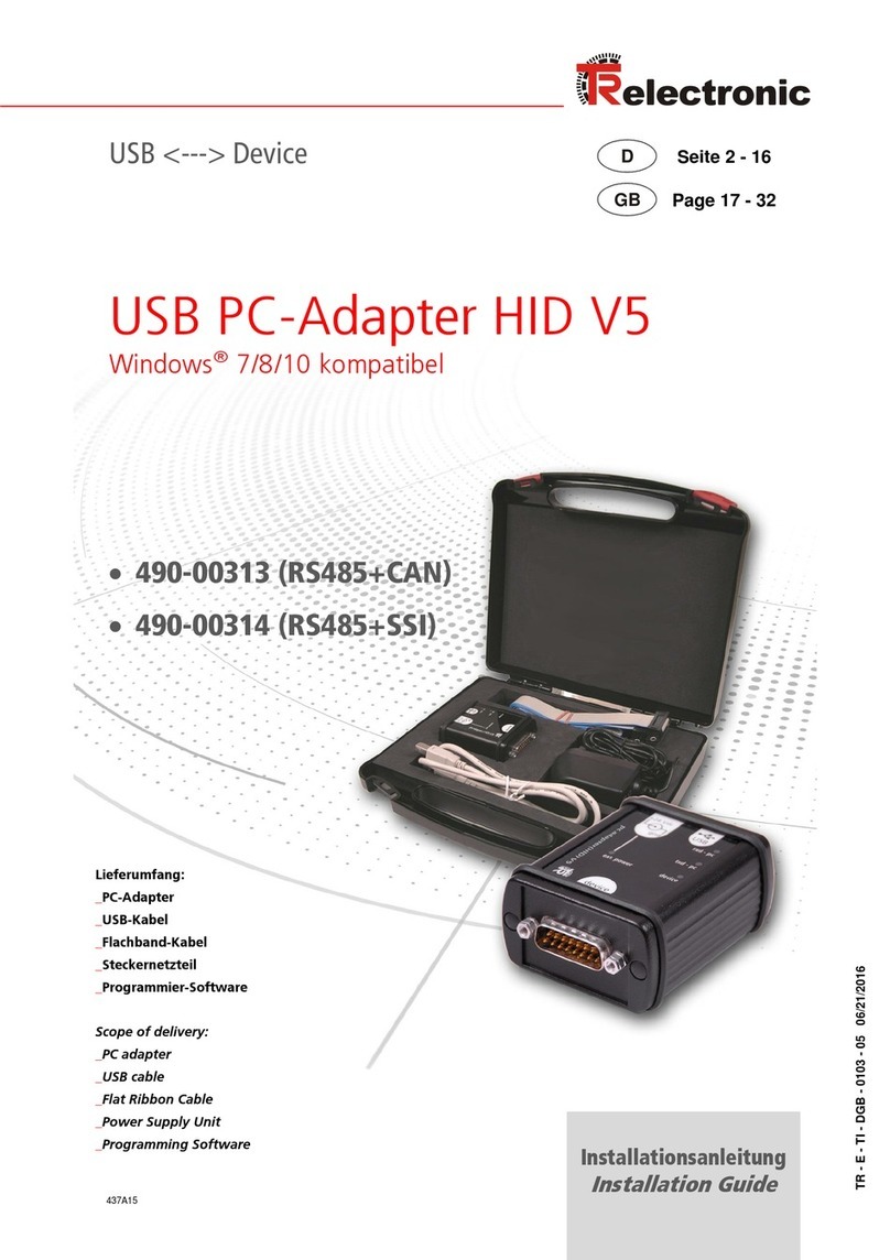 TR-Electronic HID V5 installation guide