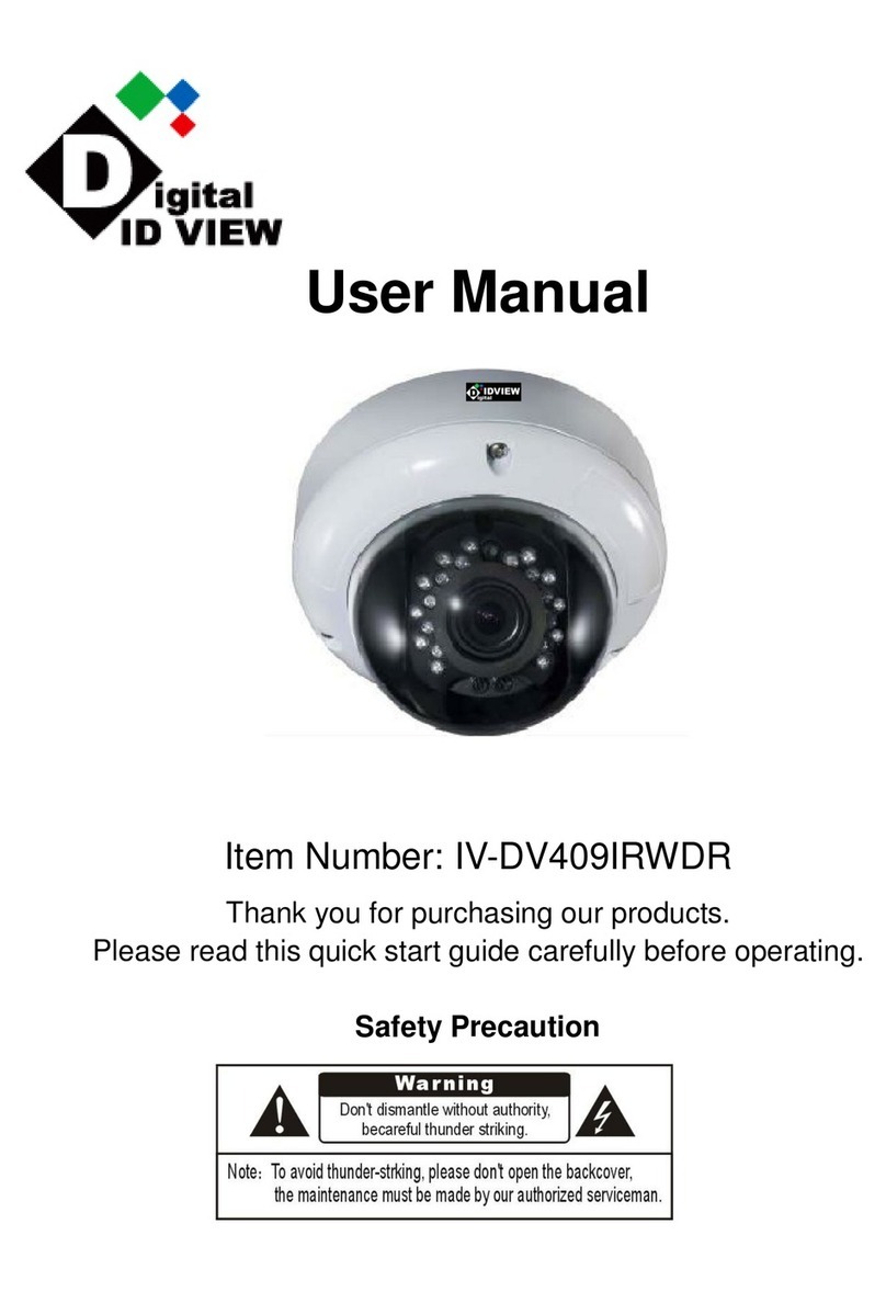 Digital ID View IV-DV409IRWDR user manual