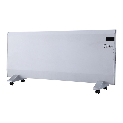 Midea NDK15-12K owner's manual
