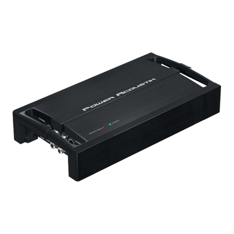 PowerAcoustik Razor RZ4-1200D User manual