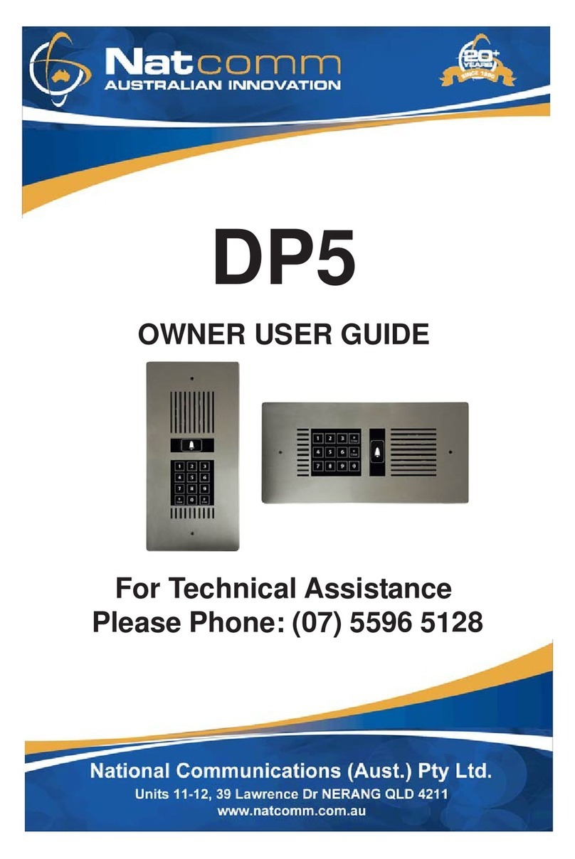 NatComm DP5 User manual