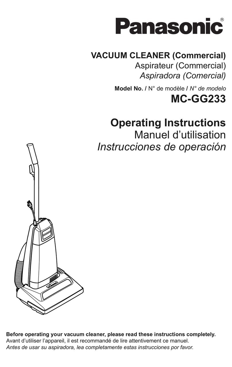 Panasonic MC-GG233 operating instructions