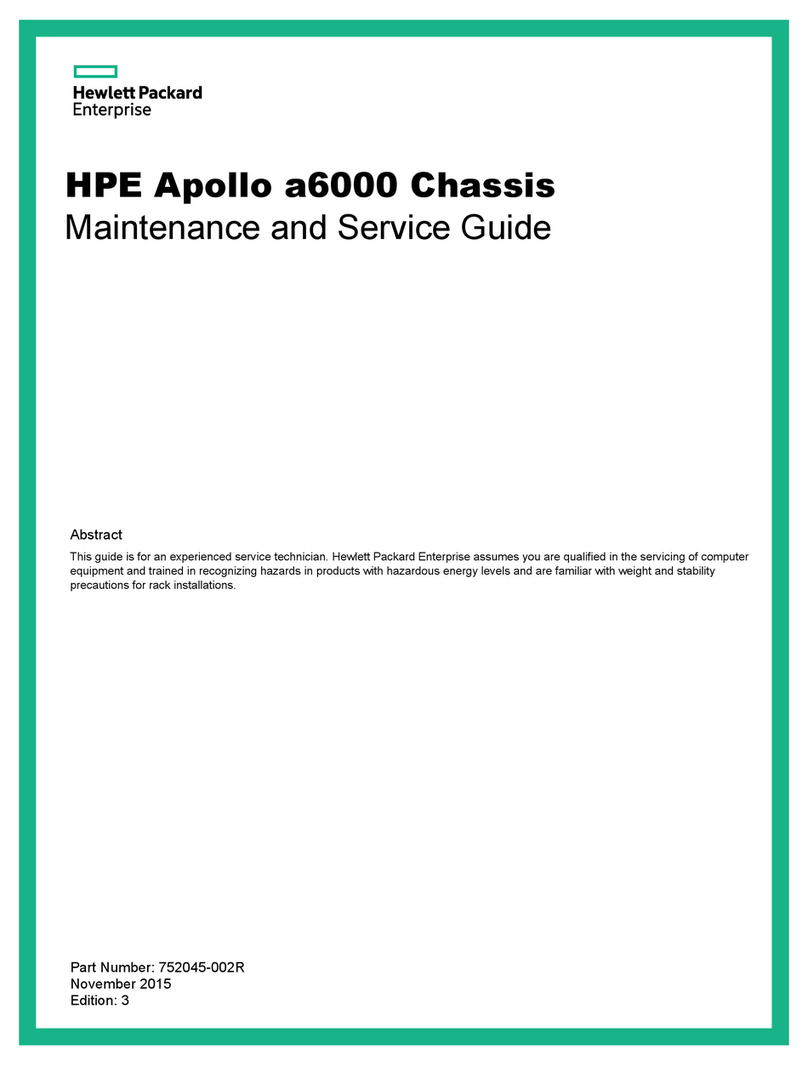HP Apollo a6000 Chassis Manual