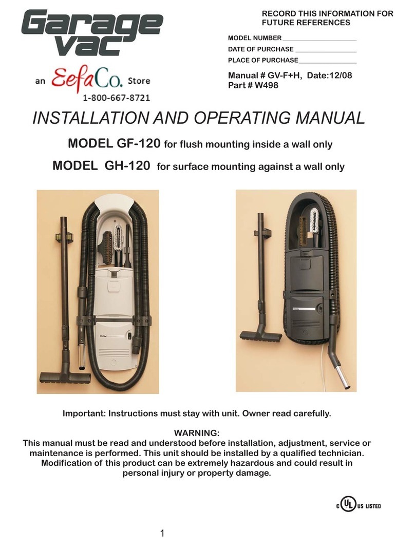 EefaCo.Store GH-120 Installation and operating manual