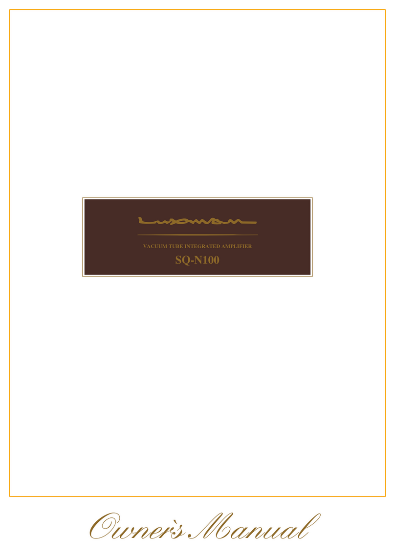 Luxman SQ-N100 User manual