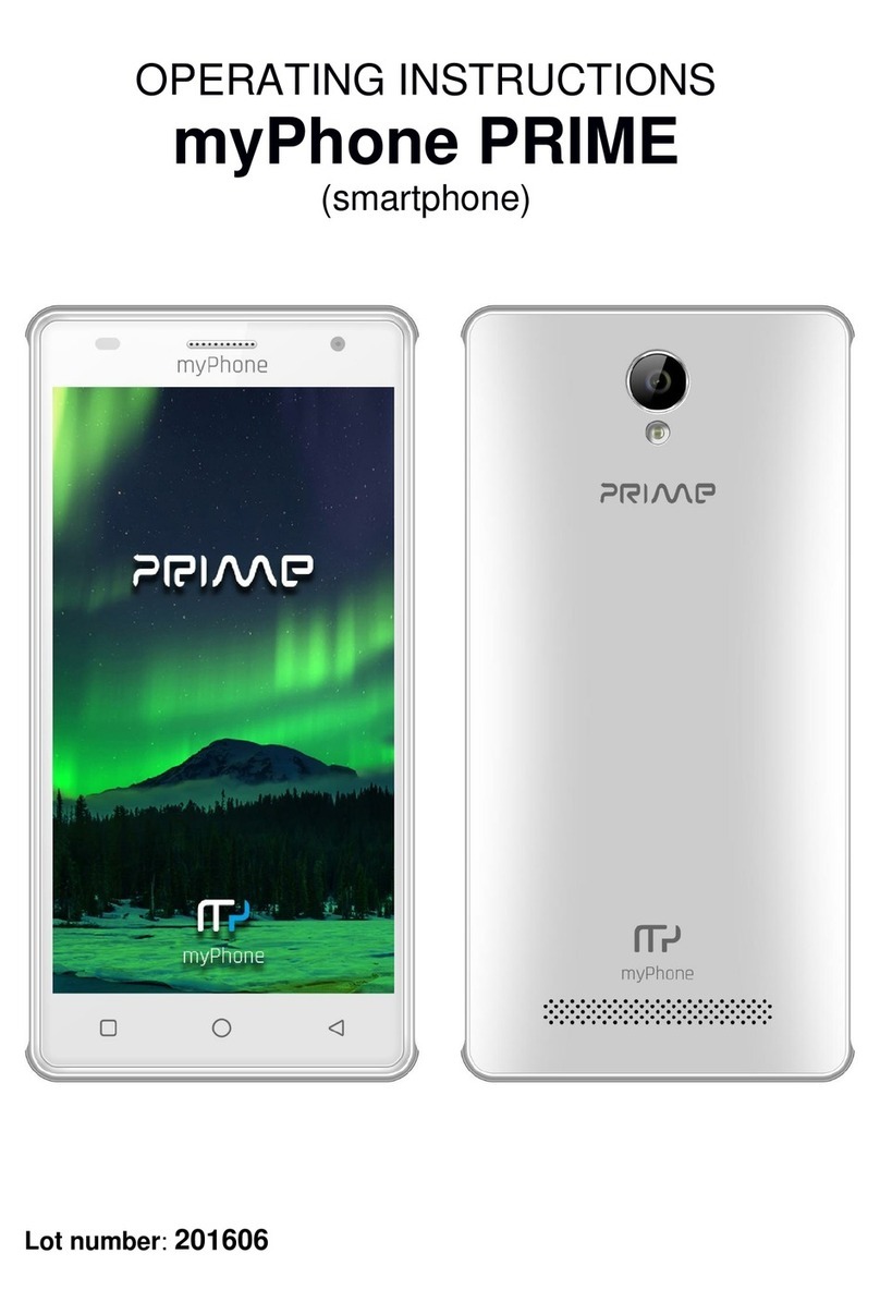myPhone PRIME User manual