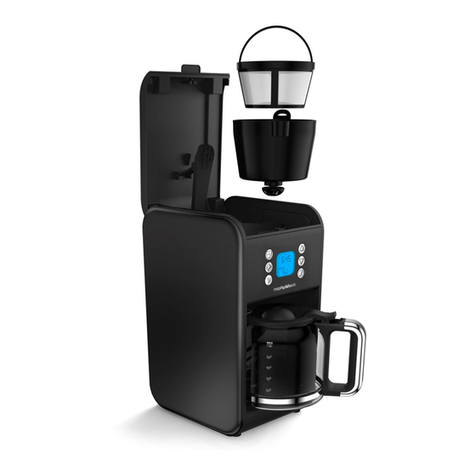 Morphy Richards Accents Pour Over Filter user manual