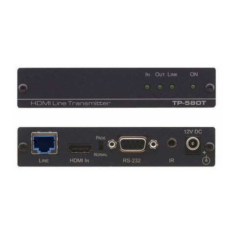 Kramer PT-580T User manual