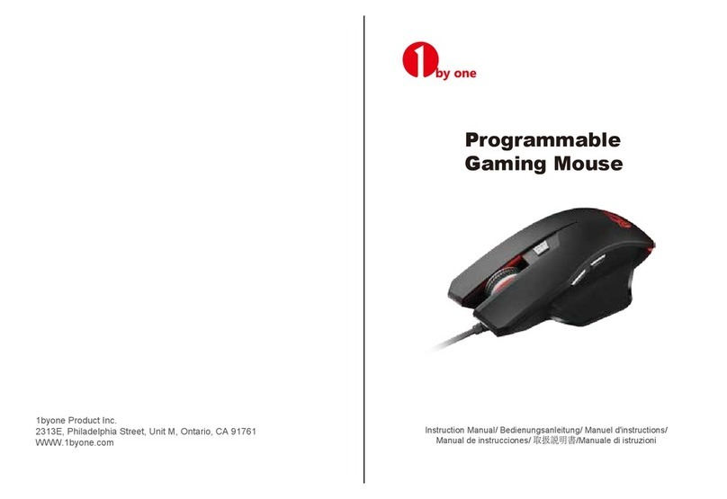 1 BY ONE 509US-0001 User manual