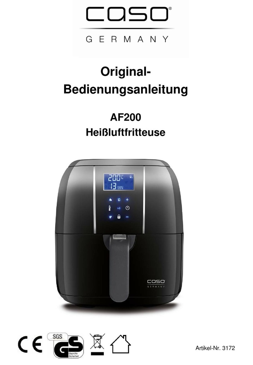 Caso AF200 Original operating manual