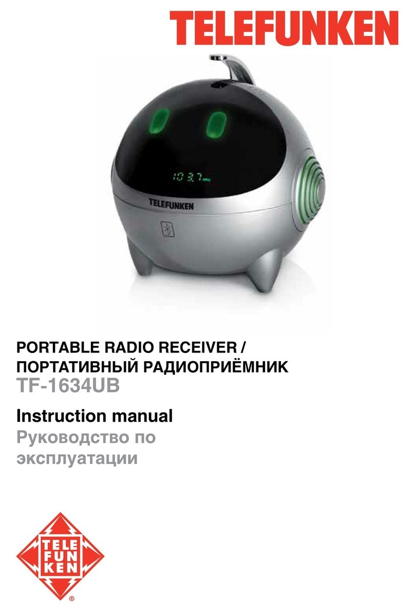 Telefunken TF-1634UB User manual