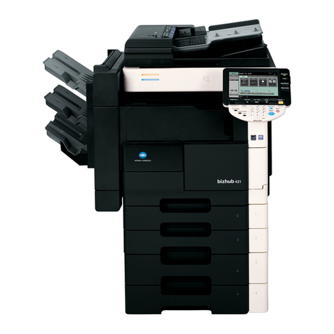Konica Minolta bizhub 501 Service manual