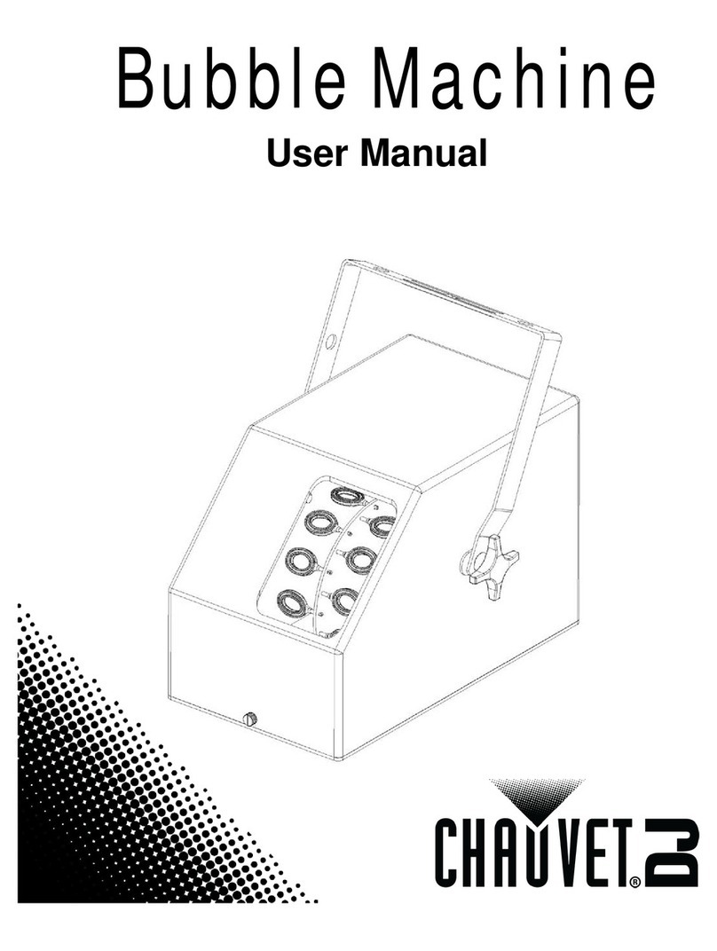 Chauvet B-250 user manual