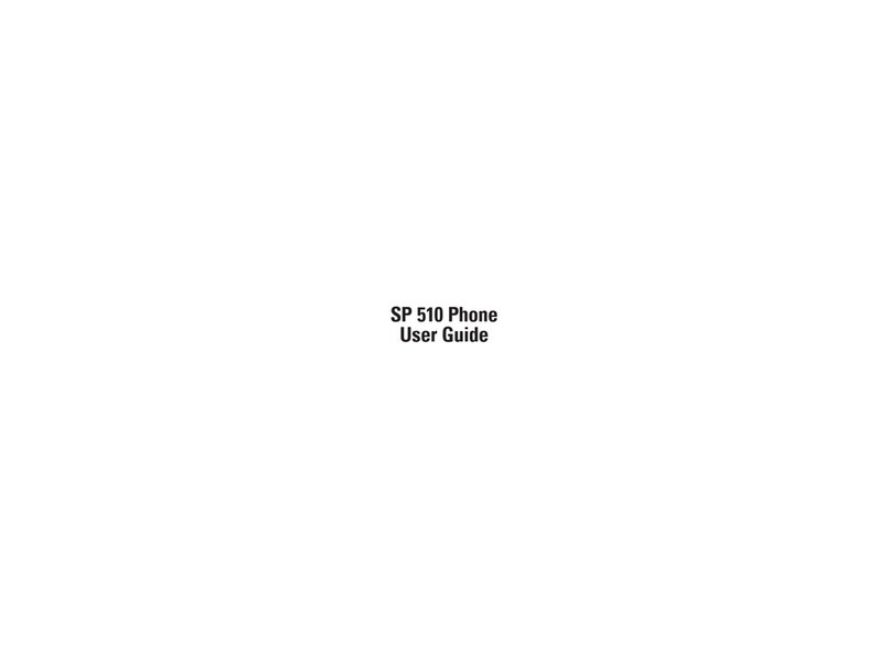 Credo mobile SP 510 User manual