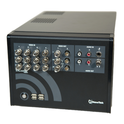 NewTek TriCaster 40 quick start guide